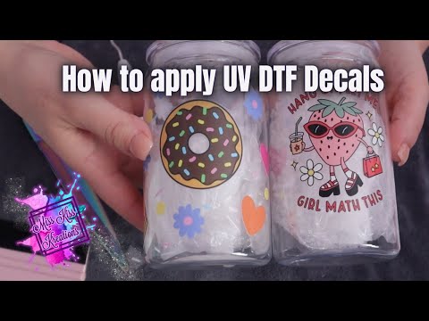 Видео: ЧТО ТАКОЕ UV DTF НАКЛЕЙКИ И КАК ИХ НАНОСИТЬ!