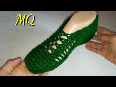 Видео: 39-40 razmerda Pinetka to'qish. Катталар учун пинетка тýқиш. Вязание тапочки