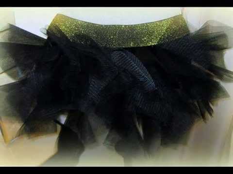 Видео: Юбка из фатина - Хризантема. Нарядная