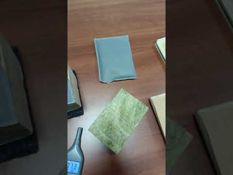 Видео: Тест термозвукоизол с базальтом и просто кварцевая панель.