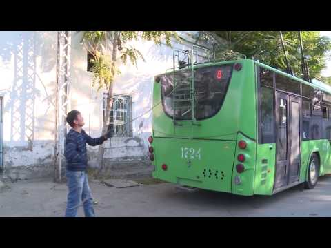 Видео: Портрет: День автомобилиста - Эркин Акунов, водитель троллейбуса №8
