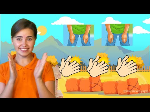 Видео: Body percussion | Телесная перкуссия | Развитие чувства ритма | Ритм-игра "НА ФЕРМЕ"