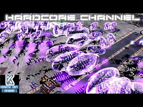 Видео: Command & Conquer 3 Tiberium Wars - Skirmish - Brutal AI - Epic Massive Battle =3= Прибытие флота
