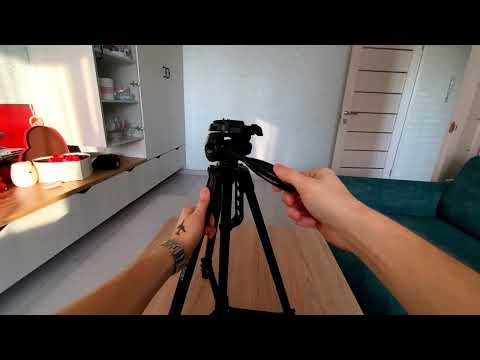 Видео: Распаковка штатив falcon eyes travel line 2400