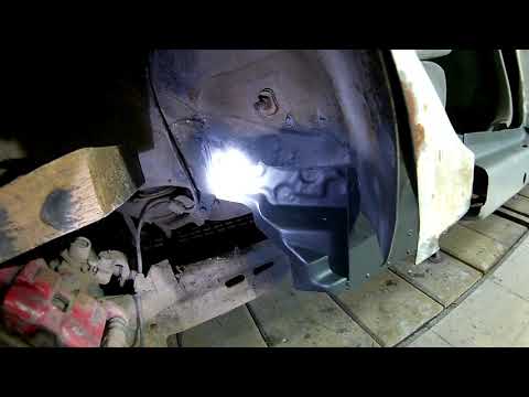 Видео: МАЗДА 6 GG Замена Порогов и АРОК.