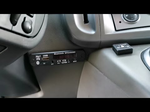 Видео: Подключение китайского mp3 декодера к магнитоле Рено Сценик 2/Меган2