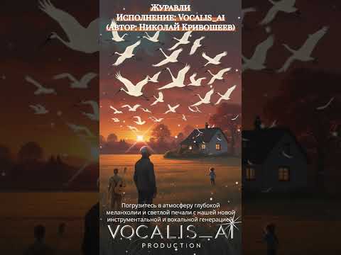 Видео: Журавли (鹤) 🕊 | Исполнение: Vocalis_AI 🎤 | ✍ Автор текста: Н. Кривошеев