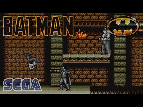 Видео: сливаю в Batman sega genesis