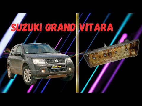Видео: Замена прокладки клапанной крышки SUZUKI Grand Vitara