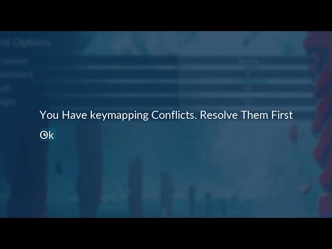 Видео: Предупреждение о конфликтах назначения клавиш — Unreal Common UI Menu System #23