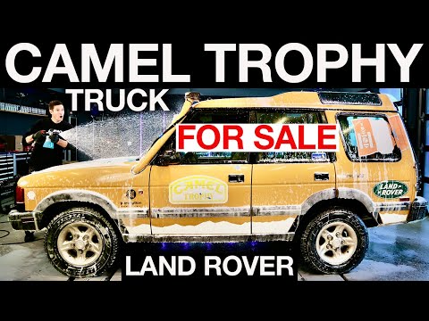 Видео: ПРОДАЕТСЯ БЕЗУМНЫЙ грузовик Land Rover Camel Trophy. Подробный обзор внедорожной катастрофы!