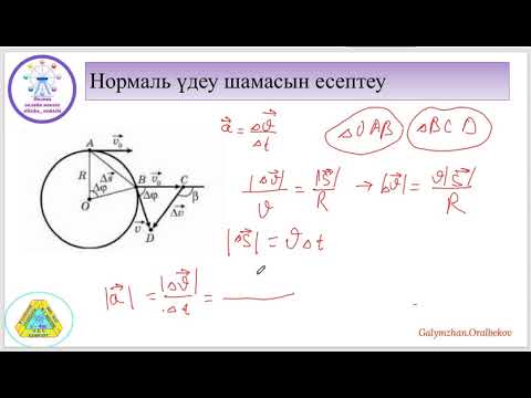 Видео: 10 сынып қисық сызықты қозғалыс кинематикасы