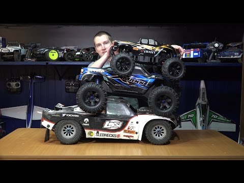 Видео: TRAXXAS X-MAXX 1/5 ... Бесколлекторный монстр ... Масштаб 5-ка?