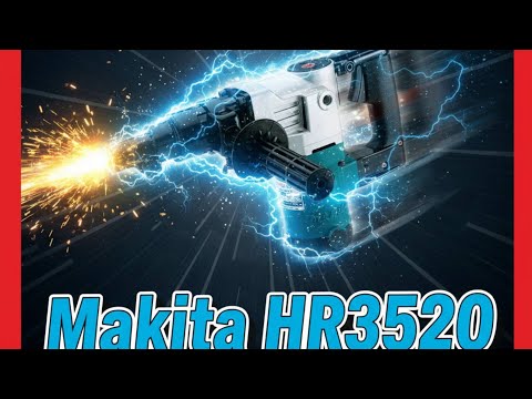 Видео: Ремонт отбойного молотка Makita HR3520Bдиагностика