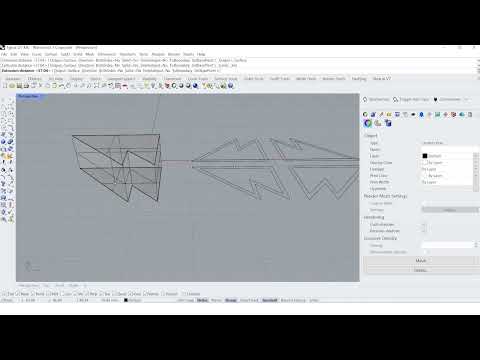 Видео: 2 урок по Rhinoceros для начинающих (2 lesson for Rhinoceros for beginners) offset, mirror, extrude