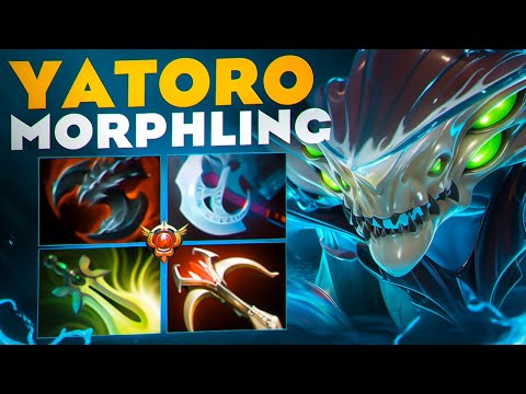 Видео: Yatoro НА МОРФЕ В СЛОЖНОЙ ИГРЕ ДАЕТ РАМПАГУ🔥| Raddan Morphling 7.36c