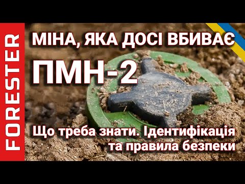 Видео: ПМН-2 — наймасовіша протипіхотна міна: історія, вигляд, ризики і як діяти безпечно