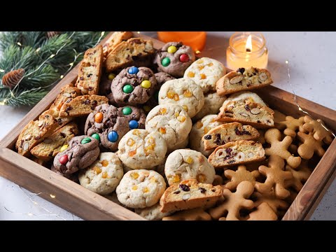 Видео: Новогодние Рецепты 2025/ Ароматное печенье с орехами / Коробка печенья на Новый Год/ БИСКОТТИ