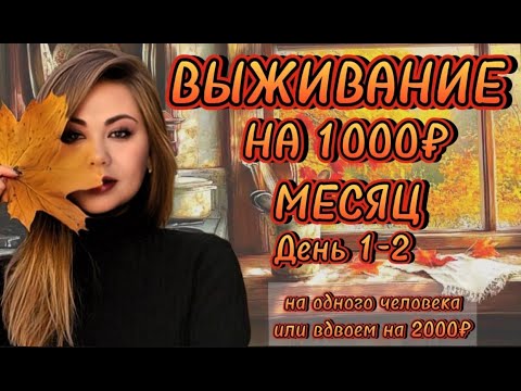 Видео: КАК ПРОЖИТЬ НА 1000₽ МЕСЯЦ НА ЧЕЛОВЕКА?!ЖИВЁМ ВДВОЕМ НА 2000₽ В МЕСЯЦ! ЭКОНОМНОЕ МЕНЮ НА МЕСЯЦ! 2024