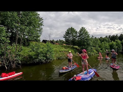 Видео: Северка на SUP второй день 23062024