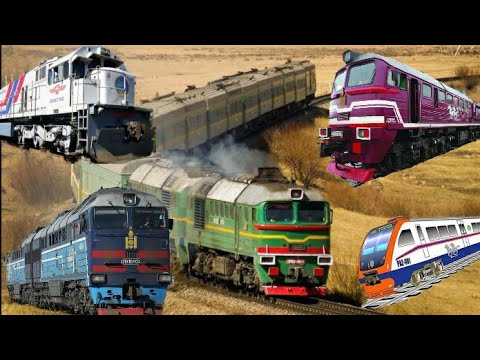 Видео: Монгольские локомотивы