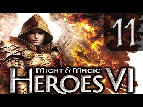 Видео: Герои 6(Might & Magic: Heroes VI)- Сложно - Прохождение #11 Некрополис-2