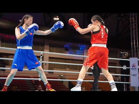 Видео: АЗИЯ-2024. 54 кг. Сымбат ӘЛИАСҚАР (KAZ) - Венкуан ХУ (CHN)
