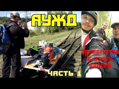 Видео: АУЖД знакомство с узкой колеёй. Синячиха - Чернышовка - Берёзовка. Часть 1