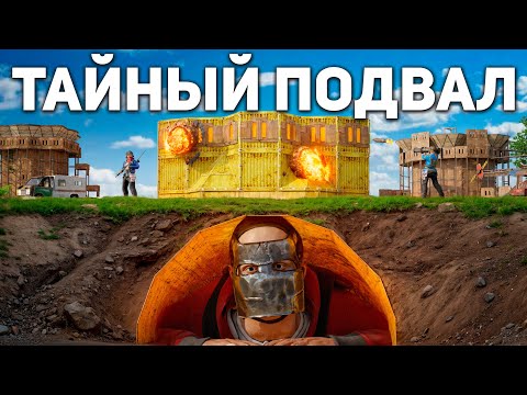 Видео: ДОМ-ФУНДАМЕНТ. ЛУЧШАЯ стратегия ПРОТИВ КЛАНОВ в Раст/Rust