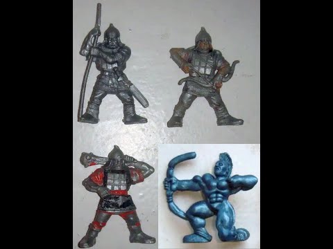 Видео: Посылочка с Битвы Fantasy Замена трёх фигурок Дружины Сокол