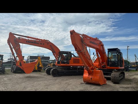 Видео: Сравнение экскаваторов Lonking, CDM6266 и CDM6490