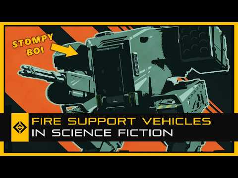 Видео: Техника поддержки пехоты в научной фантастике