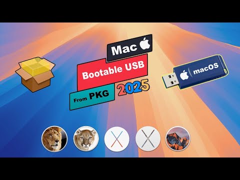 Видео: Как создать загрузочный USB-накопитель для старых версий macOS на новом Mac