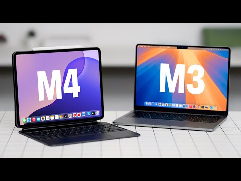 Видео: iPad Pro M4 против MacBook Air M3. Что выбрать?