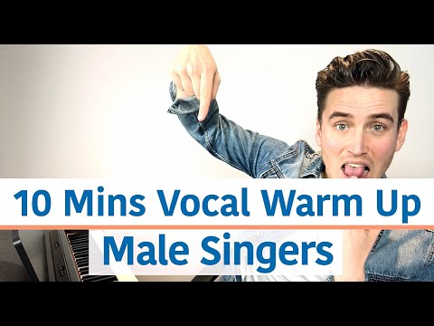 Видео: 10-минутная вокальная разминка — мужчины