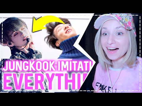 Видео: ЧОНГУК ИММИТИРУЕТ ВСЁ ПОДРЯД РЕАКЦИЯ/REACTIONS | KPOP ARI RANG