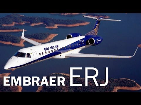 Видео: Embraer ERJ - танец с индустрией. История первого реактивного лайнера Embraer