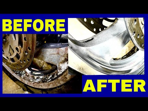 Видео: Как чистить и полировать алюминиевые диски