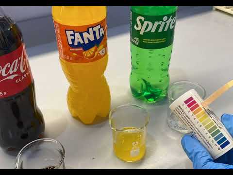 Видео: Тұздар гидролизі. Альтернативті зертханалық жұмыс. Сусындарының рН көрсеткішін анықтау.