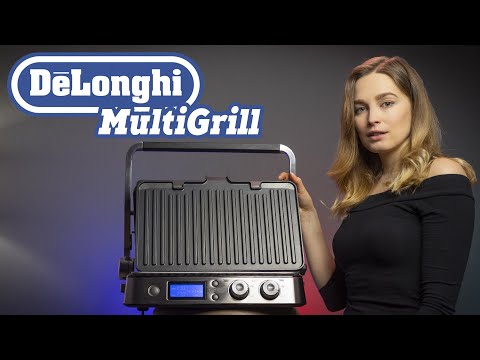 Видео: Гриль DELONGHI MultiGrill CGH 1020 D – идеальное решение ежедневных кулинарных задач