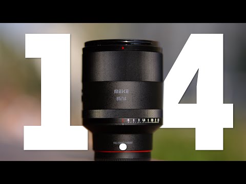 Видео: Бюджетный КОРОЛЬ БОКЕ! Meike 85mm f1.4 AF Обзор