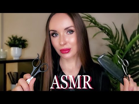 Видео: АСМР Усыпляющая стрижка 💇‍♀️| Расчесывание Волос | ASMR Combing hair | haircut