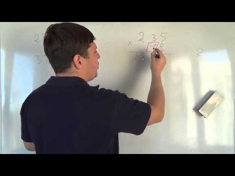 Видео: Математика 5 класс. 16 октября. Повторяем умножение в столбик