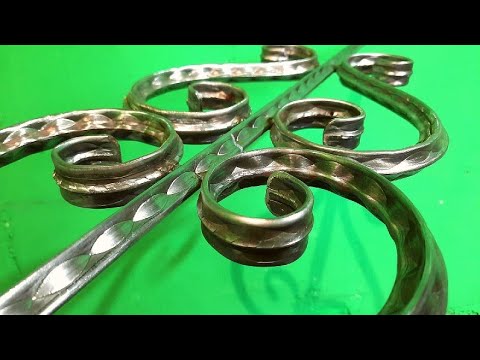 Видео: ХОЛОДНАЯ КОВКА 📌ШИКАРНЫЙ РЕЗУЛЬТАТ 📌 ИЗ ПРОФИЛЬНОЙ ТРУБЫ