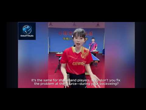 Видео: Сяо Хань. Правка форхенда. 