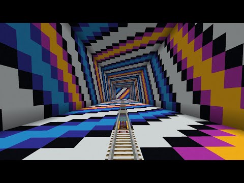 Видео: Американские горки Minecraft! (10 минут) #1