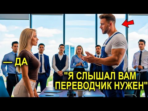 Видео: Миллионерша Потратила 50 ТЫСЯЧ На Переводчика… Но ПРОСТОЙ Отец-Одиночка ИСПРАВИЛ ВСЁ на 7 Языках