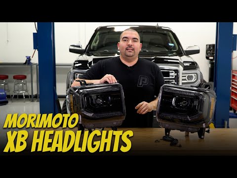 Видео: Фары GMC Sierra Morimoto XB 2014-2018 — обзор и установка Phastek