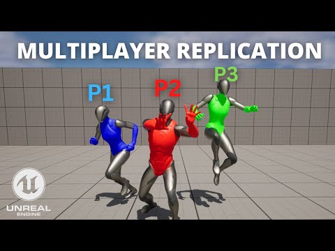 Видео: Основы многопользовательской репликации в Unreal Engine 5 — создание многопользовательской игры