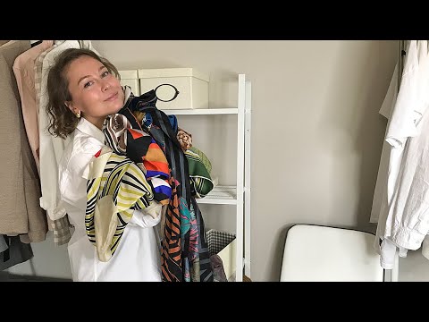 Видео: Шелковые платки из секонд хенд, обзор.